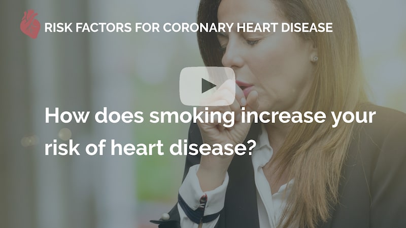 How does smoking increase your risk of heart disease many beats london